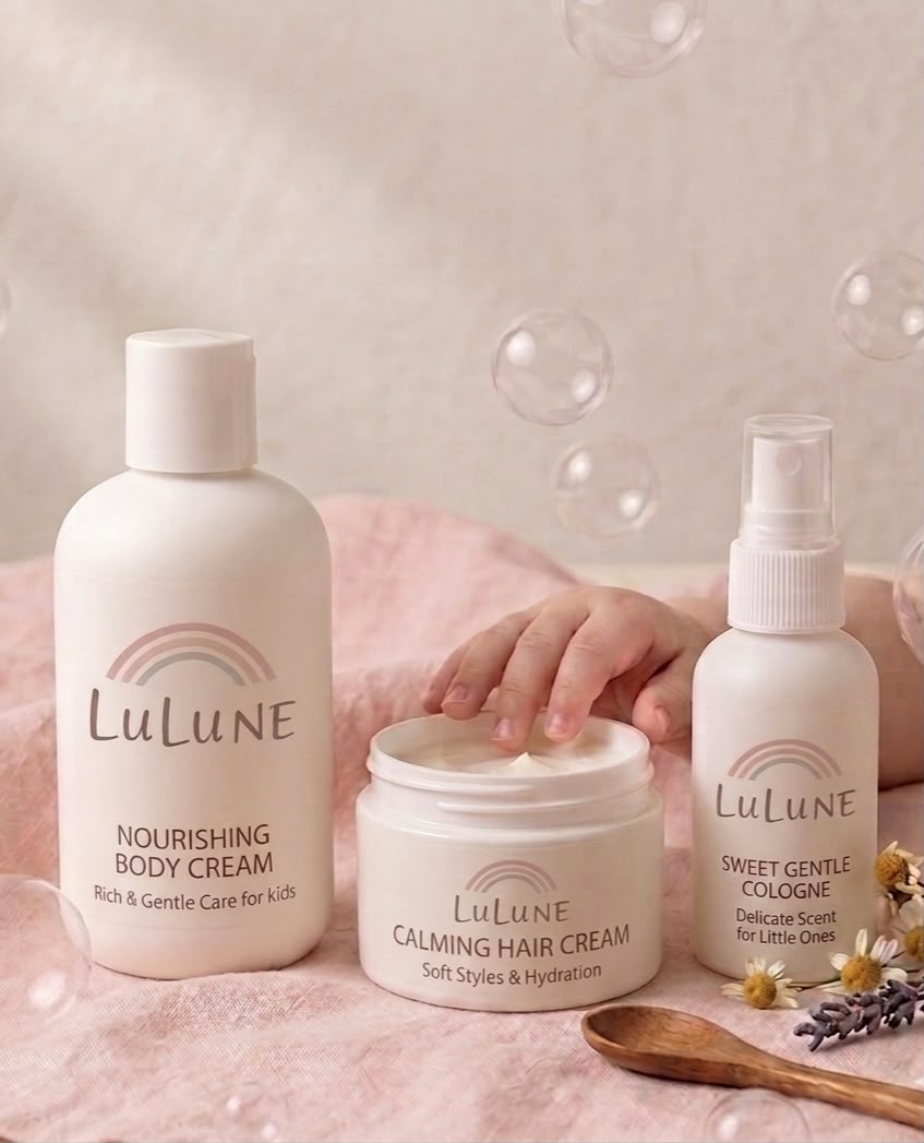 Gift Set (body cream-hair cream-perfume)